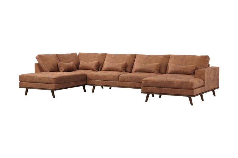 Copenhagen U-sofa - Brun - Møbler - Sofaer - U-sofa