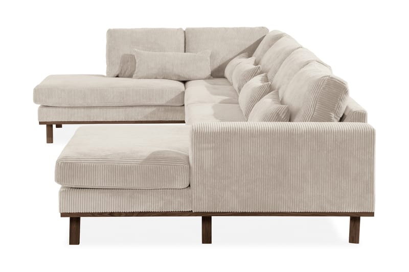 Copenhagen U-Sofa Cordfløyel - Beige - Møbler - Sofaer - U-sofa