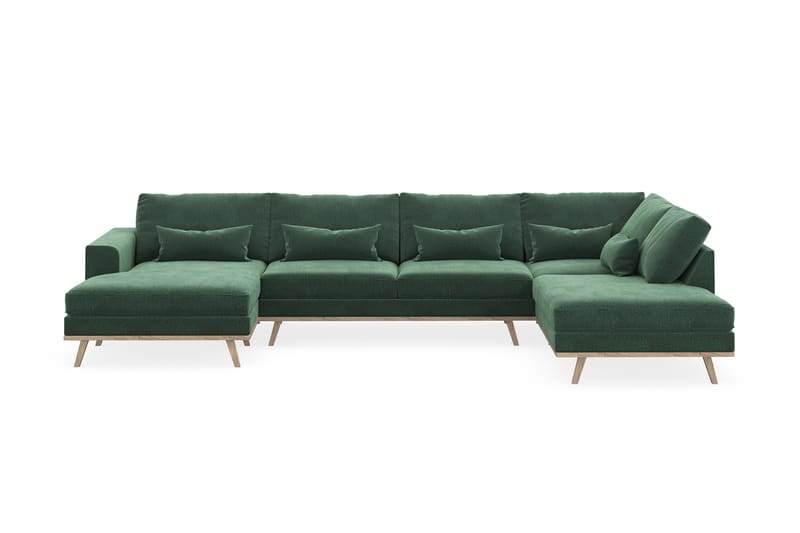 Copenhagen U-Sofa Høyre Lin - Møbler - Sofaer - U-sofa