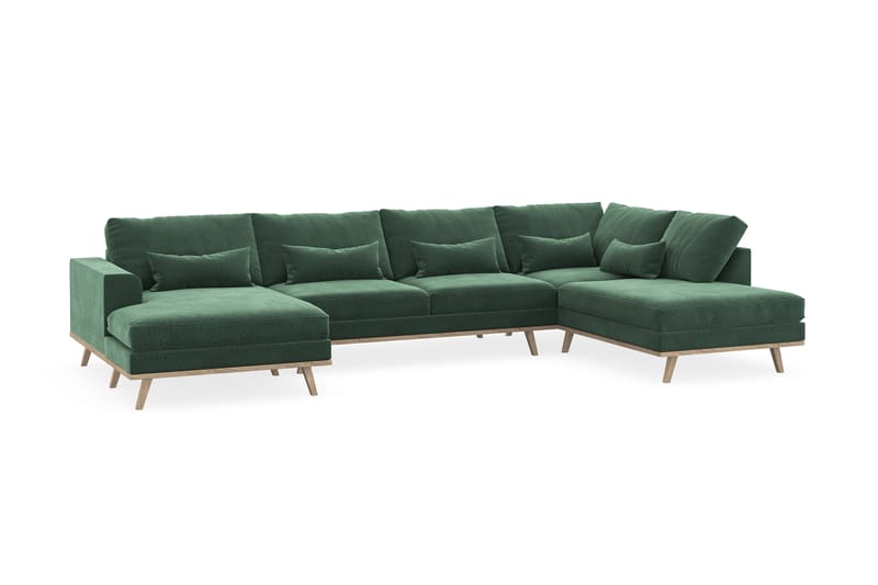 Copenhagen U-Sofa Høyre Lin - Møbler - Sofaer - U-sofa