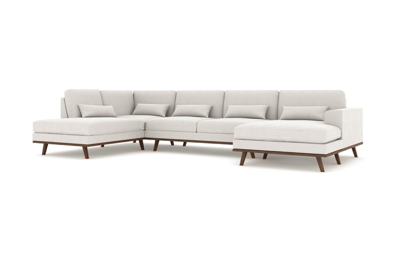 Copenhagen U-Sofa Lin - Beige - Møbler - Sofaer - U-sofa