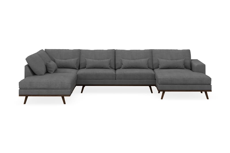 Copenhagen U-Sofa Lin - Grå - U-sofa