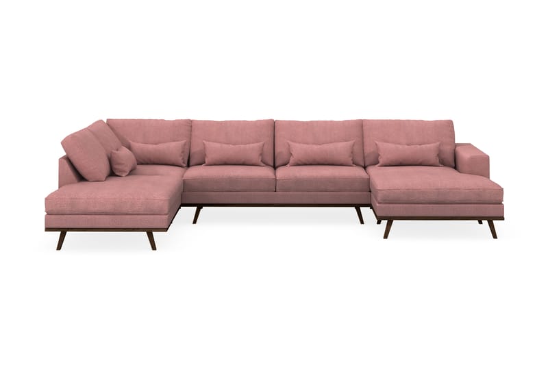 Copenhagen U-Sofa Lin - Lyserød - Møbler - Sofaer - U-sofa