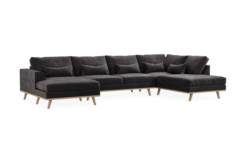 Copenhagen U-sofa - Mørkegrå - Møbler - Sofaer - U-sofa