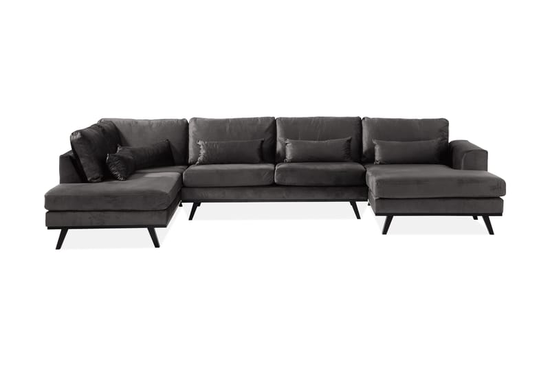 Copenhagen U-sofa - Mørkegrå - Møbler - Sofaer - U-sofa