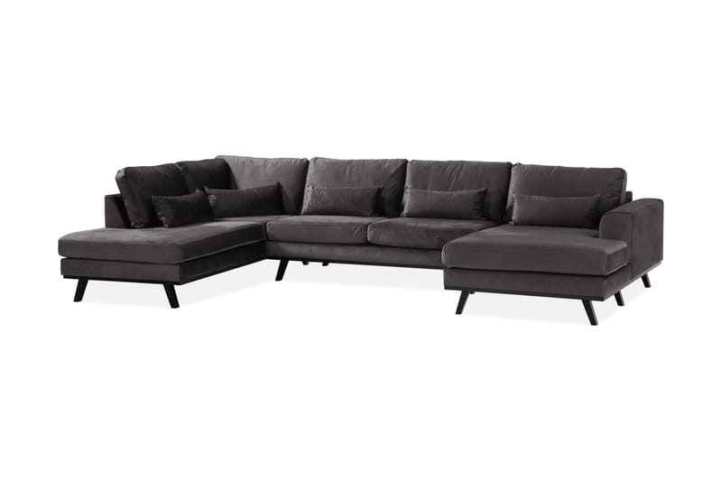 Copenhagen U-sofa - Mørkegrå - Møbler - Sofaer - U-sofa