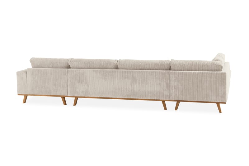 Copenhagen U Sofa Manchester Divan Høyre Sjeselong Venstre - Lys Beige - Møbler - Sofaer - U-sofa