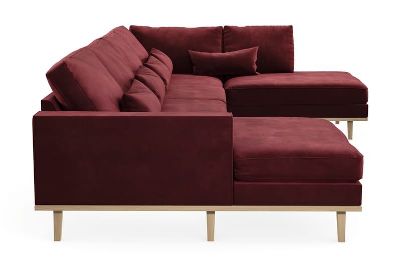 Copenhagen U-sofa - Rød - Møbler - Sofaer - U-sofa