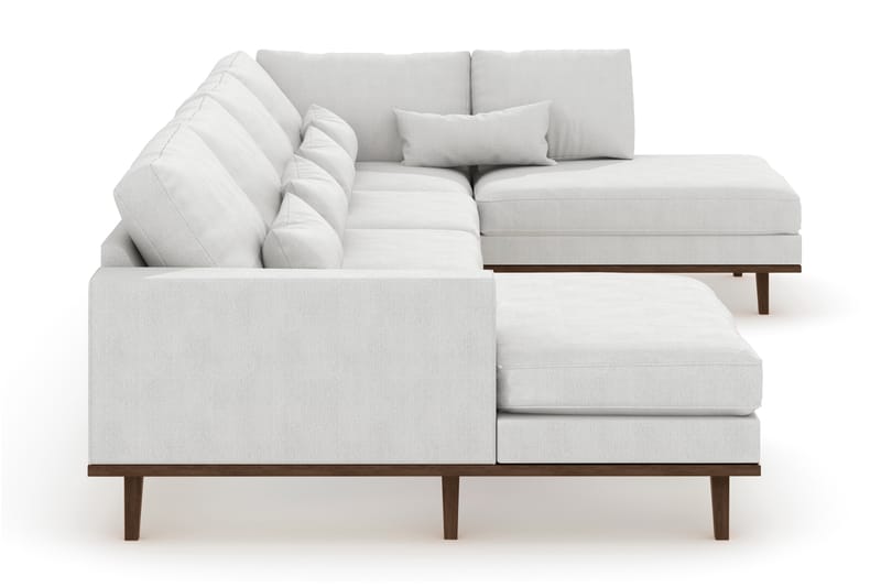 Copenhagen U-Soffa - Hvit/Eik - Møbler - Sofaer - U-sofa