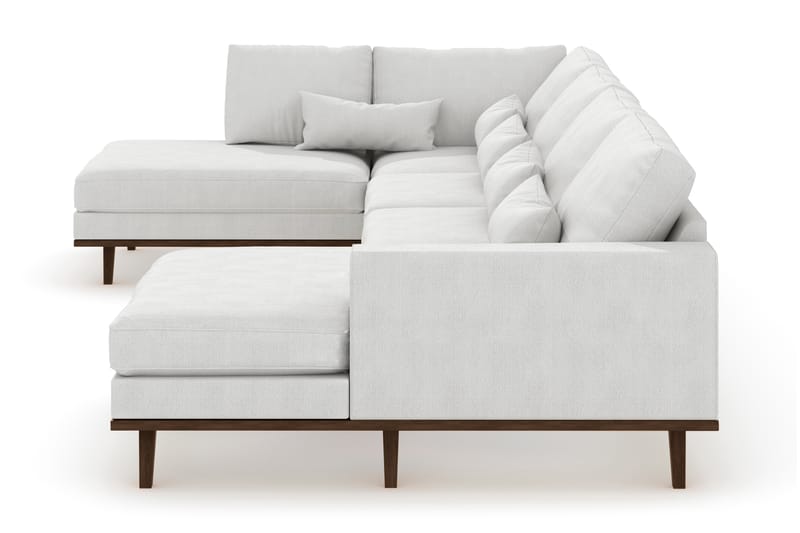 Copenhagen U-Soffa - Hvit/Eik - Møbler - Sofaer - U-sofa