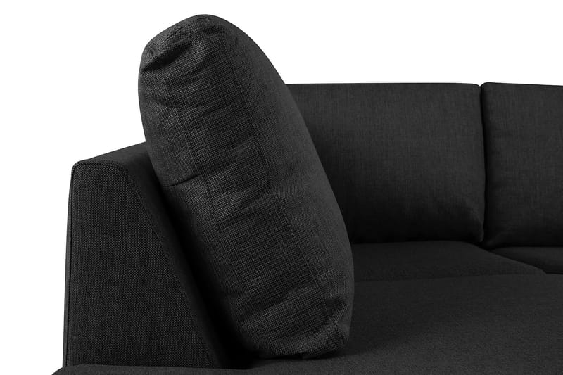 Crazy Stor U Sofa Divan Høyre Sjeselong Venstre 300 cm bred - Mørkgrå / Antrasitt - Møbler - Sofaer - U-sofa