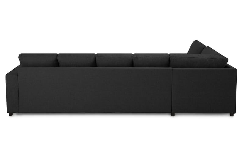 Crazy Stor U Sofa Divan Høyre Sjeselong Venstre 300 cm bred - Mørkgrå / Antrasitt - Møbler - Sofaer - U-sofa