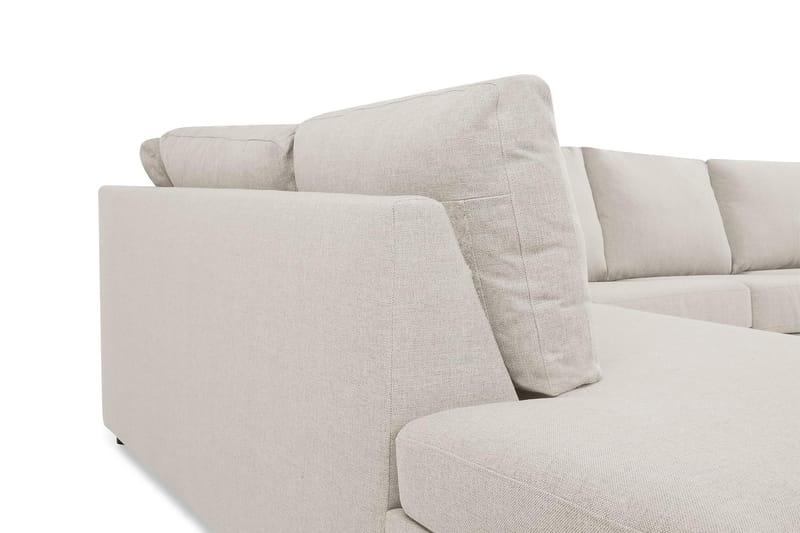 Crazy Stor U-sofa XL Divan Høyre, Sjeselong Høyre - Beige - Møbler - Sofaer - U-sofa