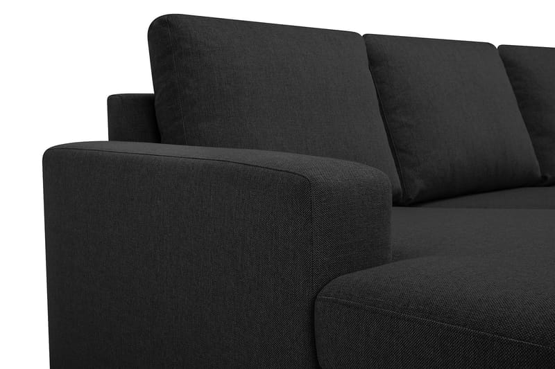 Crazy Stor U-sofa XL Divan Venstre, Sjeselong Høyre 300 cm Bred - Mørkgrå - Møbler - Sofaer - U-sofa