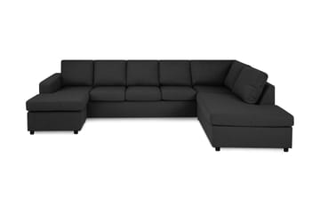 Crazy Stor U-sofa XL Divan Venstre, Sjeselong Høyre 300 cm Bred