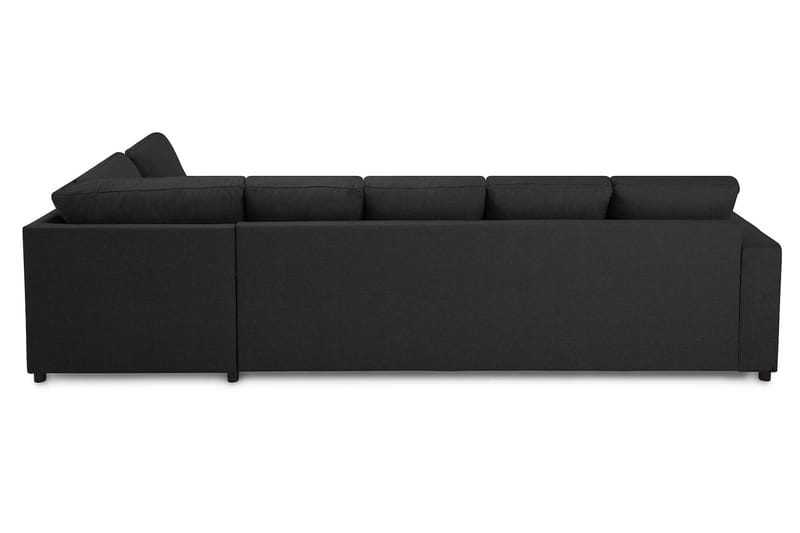 Crazy Stor U-sofa XL Divan Venstre, Sjeselong Høyre 300 cm Bred - Mørkgrå - Møbler - Sofaer - U-sofa