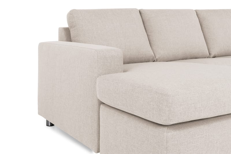 Crazy Stor U-sofa XL Divan Venstre - Beige - Møbler - Sofaer - U-sofa