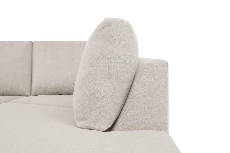 Crazy Stor U Sofa XL Divan Venstre Sjeselong Høyre - Beige - Møbler - Sofaer - U-sofa