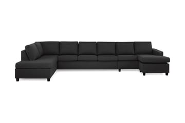 Crazy Stor U-sofa XXL Sjeselong Høyre 407 cm Bred