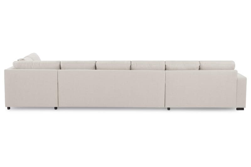 Crazy Stor U-sofa XXL Sjeselong Venstre, Divan Høyre - Beige - Møbler - Sofaer - U-sofa