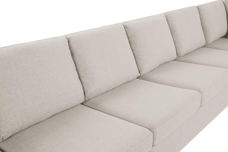 Crazy Stor U-sofa XXL Sjeselong Venstre, Divan Høyre - Beige - Møbler - Sofaer - U-sofa