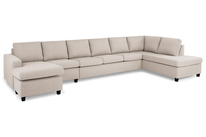 Crazy U-Sofa Gigant Høyre - Beige - Møbler - Sofaer - U-sofa