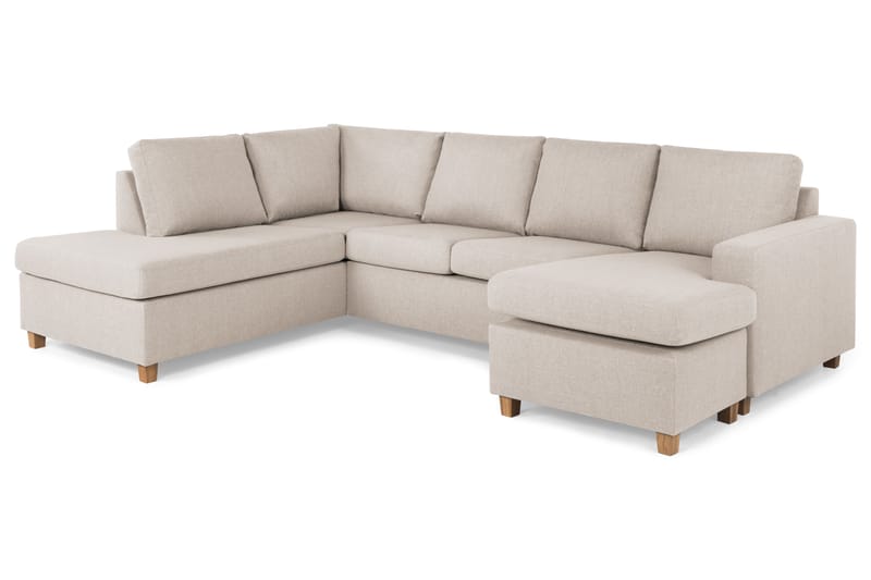 Crazy U-sofa Large Divan Høyre - Beige - Møbler - Sofaer - U-sofa