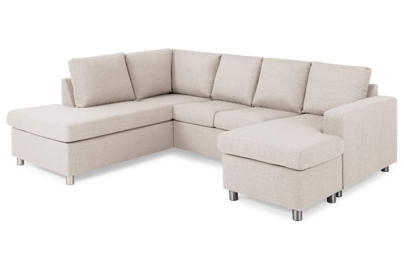 Crazy U-sofa Large Divan Høyre - Beige - Møbler - Sofaer - U-sofa