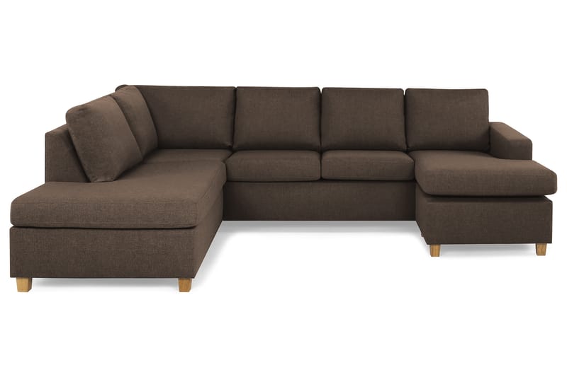 Crazy U-sofa Large Divan Høyre - Brun - Møbler - Sofaer - U-sofa