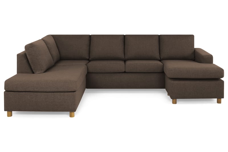 Crazy U-sofa Large Divan Høyre - Brun - Møbler - Sofaer - U-sofa