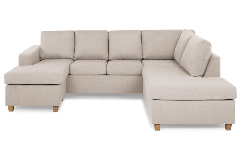 Crazy U-sofa Large Divan Venstre - Beige - Møbler - Sofaer - U-sofa