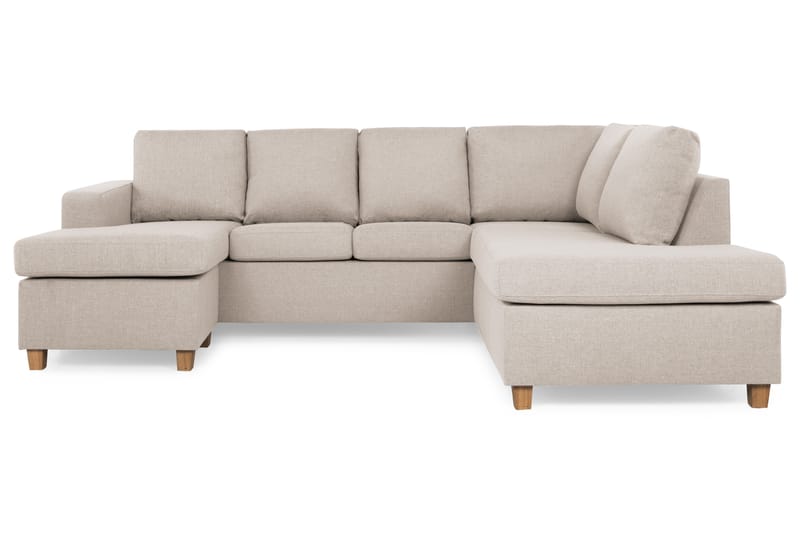 Crazy U-sofa Large Divan Venstre - Beige - Møbler - Sofaer - U-sofa