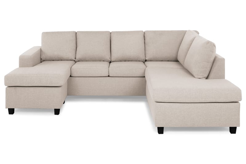 Crazy U-sofa Large Divan Venstre - Beige - Møbler - Sofaer - U-sofa