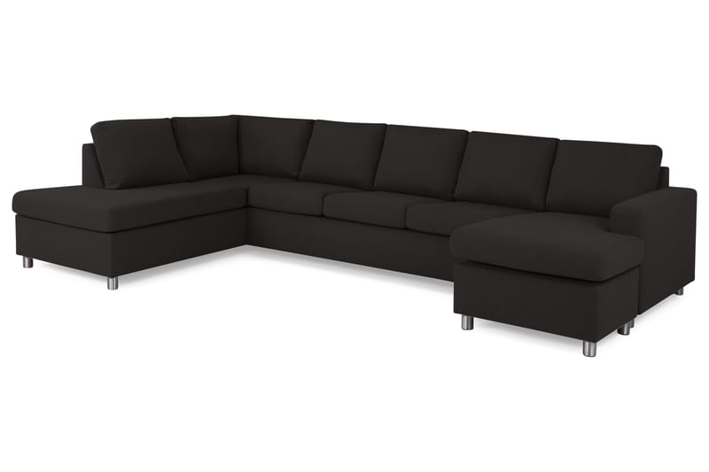 Crazy U-sofa XL Divan Høyre - Antrasitt - Møbler - Sofaer - U-sofa