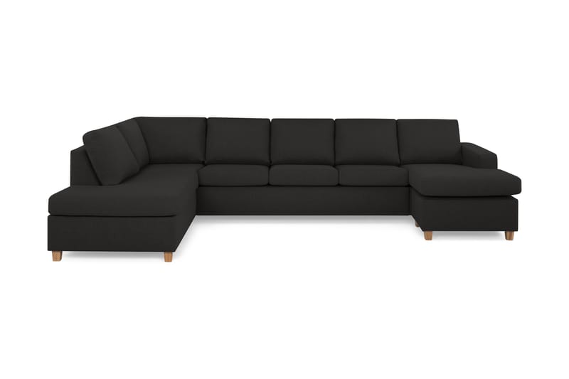 Crazy U-sofa XL Divan Høyre - Antrasitt - Møbler - Sofaer - U-sofa