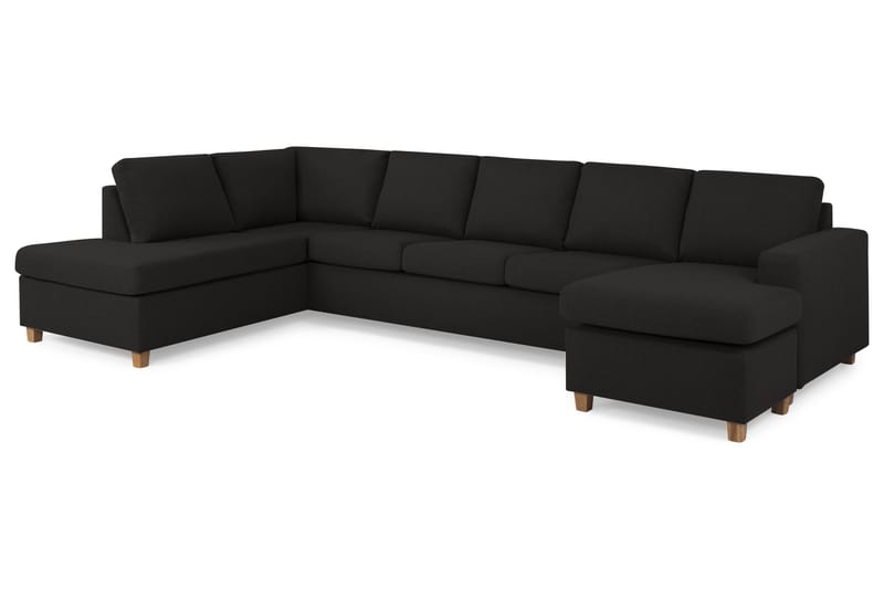 Crazy U-sofa XL Divan Høyre - Antrasitt - Møbler - Sofaer - U-sofa