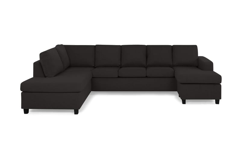 Crazy U-sofa XL Divan Høyre - Antrasitt - Møbler - Sofaer - U-sofa