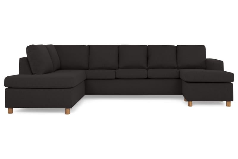 Crazy U-sofa XL Divan Høyre - Antrasitt - Møbler - Sofaer - U-sofa