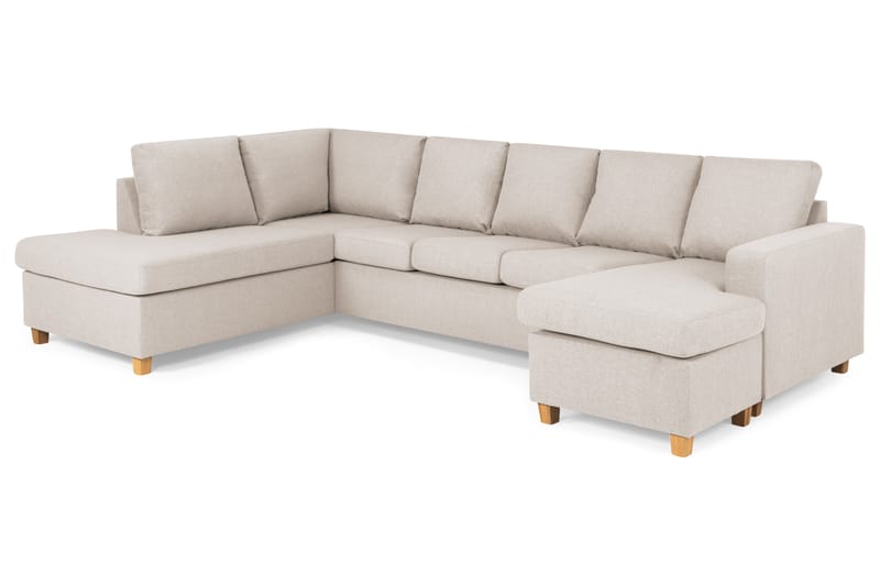 Crazy U-sofa XL Divan Høyre - Beige - Møbler - Sofaer - U-sofa