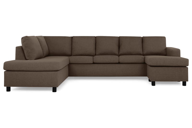 Crazy U-sofa XL Divan Høyre - Brun - Møbler - Sofaer - U-sofa