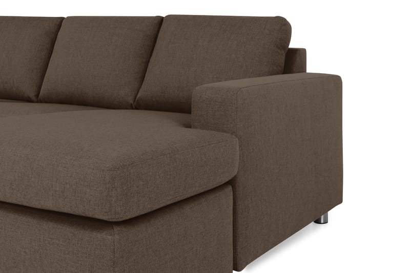 Crazy U-sofa XL Divan Høyre - Brun - Møbler - Sofaer - U-sofa