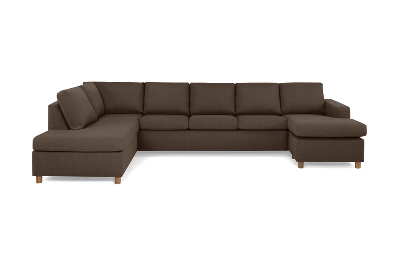 Crazy U-sofa XL Divan Høyre - Brun - Møbler - Sofaer - U-sofa