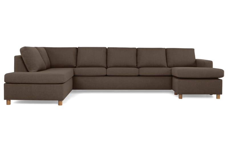 Crazy U-sofa XL Divan Høyre - Brun - Møbler - Sofaer - U-sofa