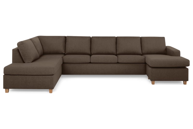 Crazy U-sofa XL Divan Høyre - Brun - Møbler - Sofaer - U-sofa