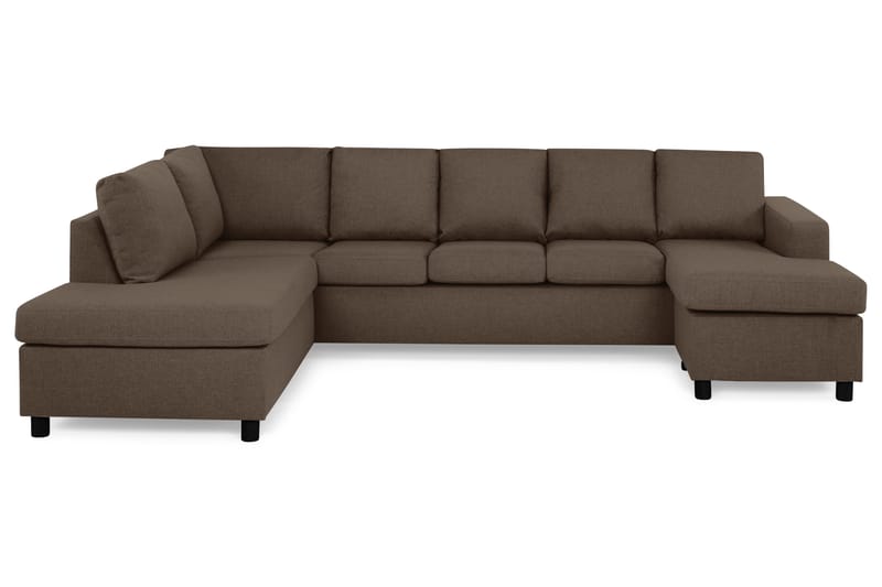 Crazy U-sofa XL Divan Høyre - Brun - Møbler - Sofaer - U-sofa