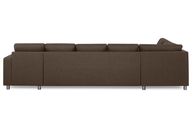 Crazy U-sofa XL Divan Høyre - Brun - Møbler - Sofaer - U-sofa