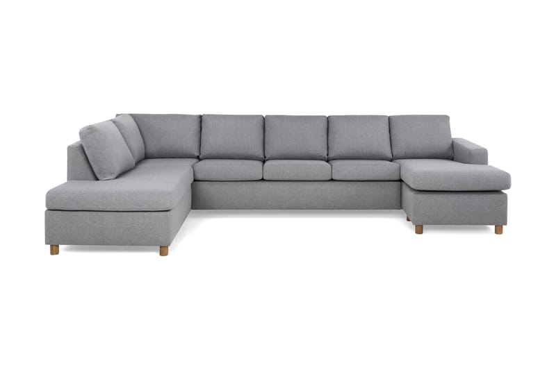 Crazy U-sofa XL Divan Høyre - Lysegrå - Møbler - Sofaer - U-sofa