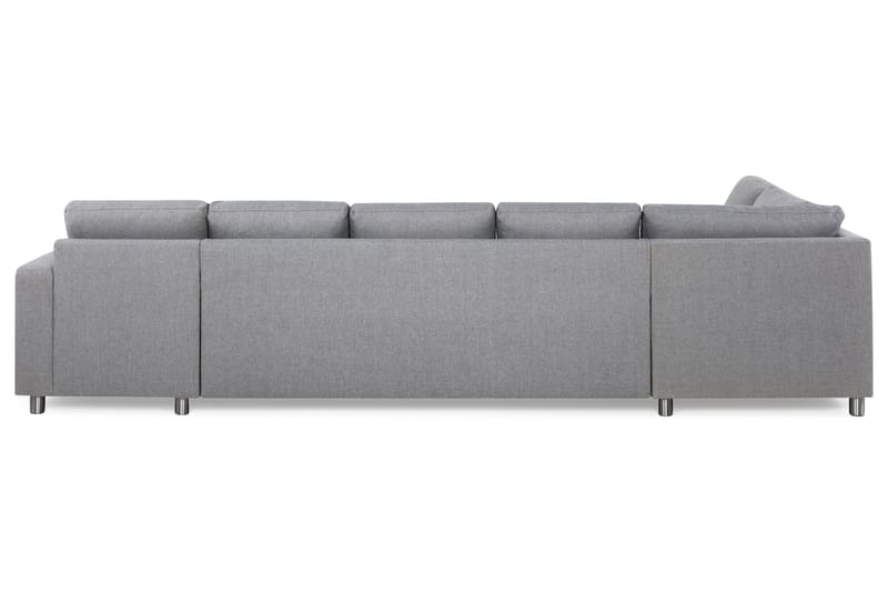 Crazy U-sofa XL Divan Høyre - Lysegrå - Møbler - Sofaer - U-sofa