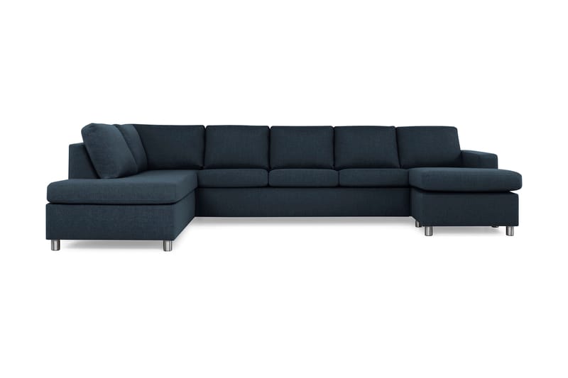 Crazy U-sofa XL Divan Høyre - Mørkeblå - Møbler - Sofaer - U-sofa