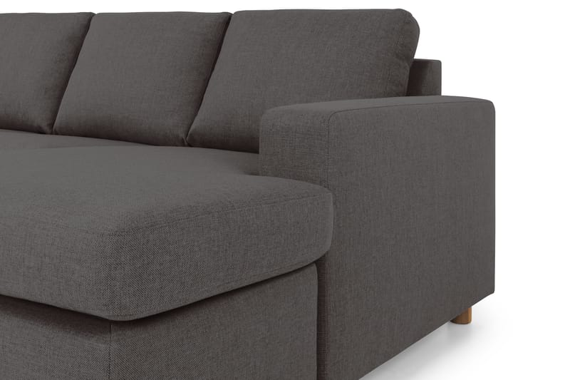 Crazy U-sofa XL Divan Høyre - Mørkegrå - Møbler - Sofaer - U-sofa